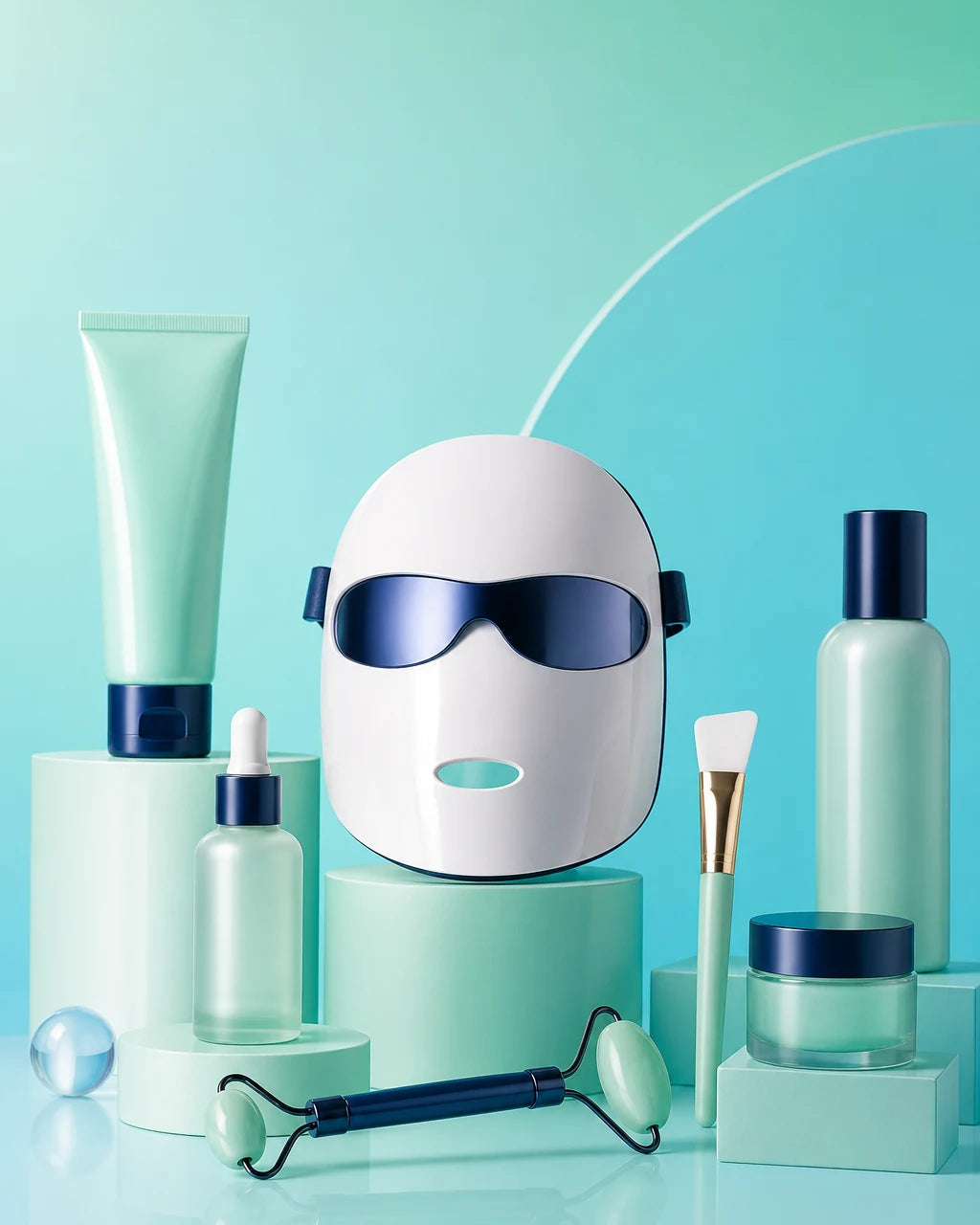Selección de productos de belleza Okenda